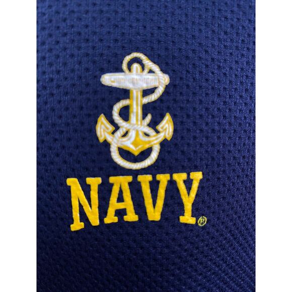 Men's Under Armour Large Navy Quarter-Zip Jacket Pullover EUC Unworn - Picture 10 of 11